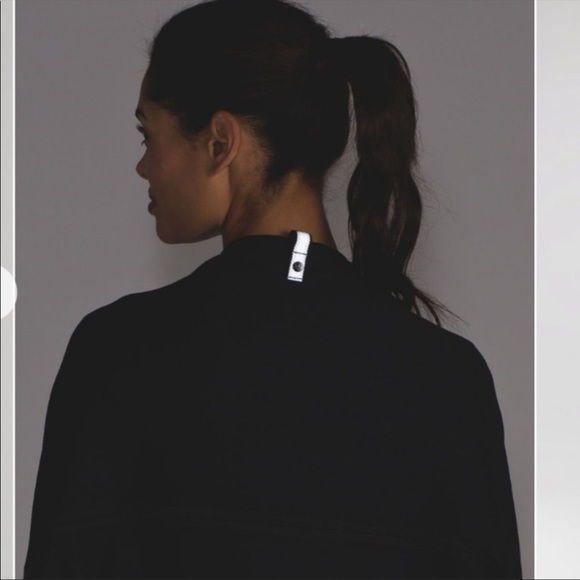 Lululemon Vinyasa Wrap Heathered nocturnal teal and black NWT - Picture 3 of 8